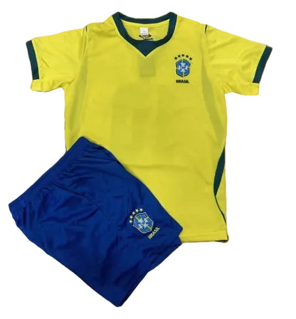 Brazil Youth Pele Retro Jersey - The Art of Soccer Shop