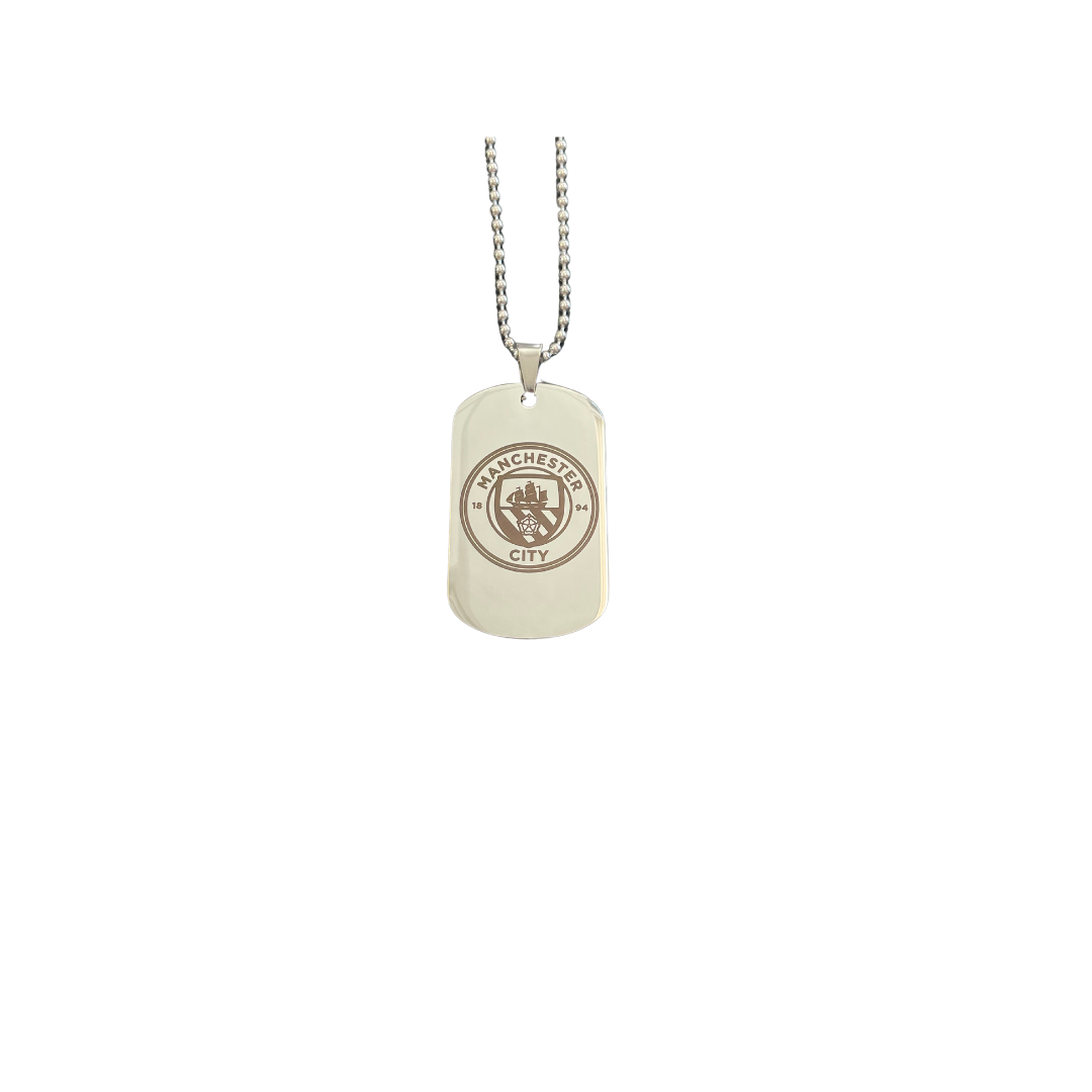 Soccer Dog Tag Necklaces - The Art of Soccer Shop