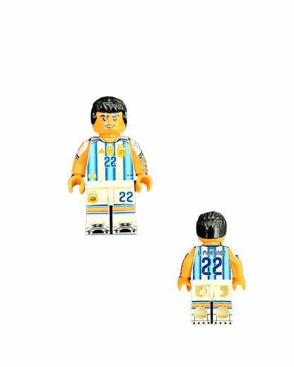 Lego style Soccer Player Figurines