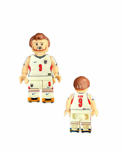 Lego style Soccer Player Figurines