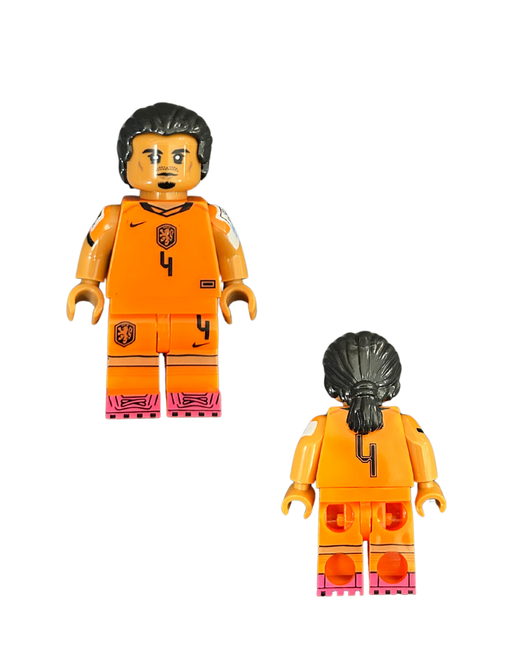 Lego style Soccer Player Figurines