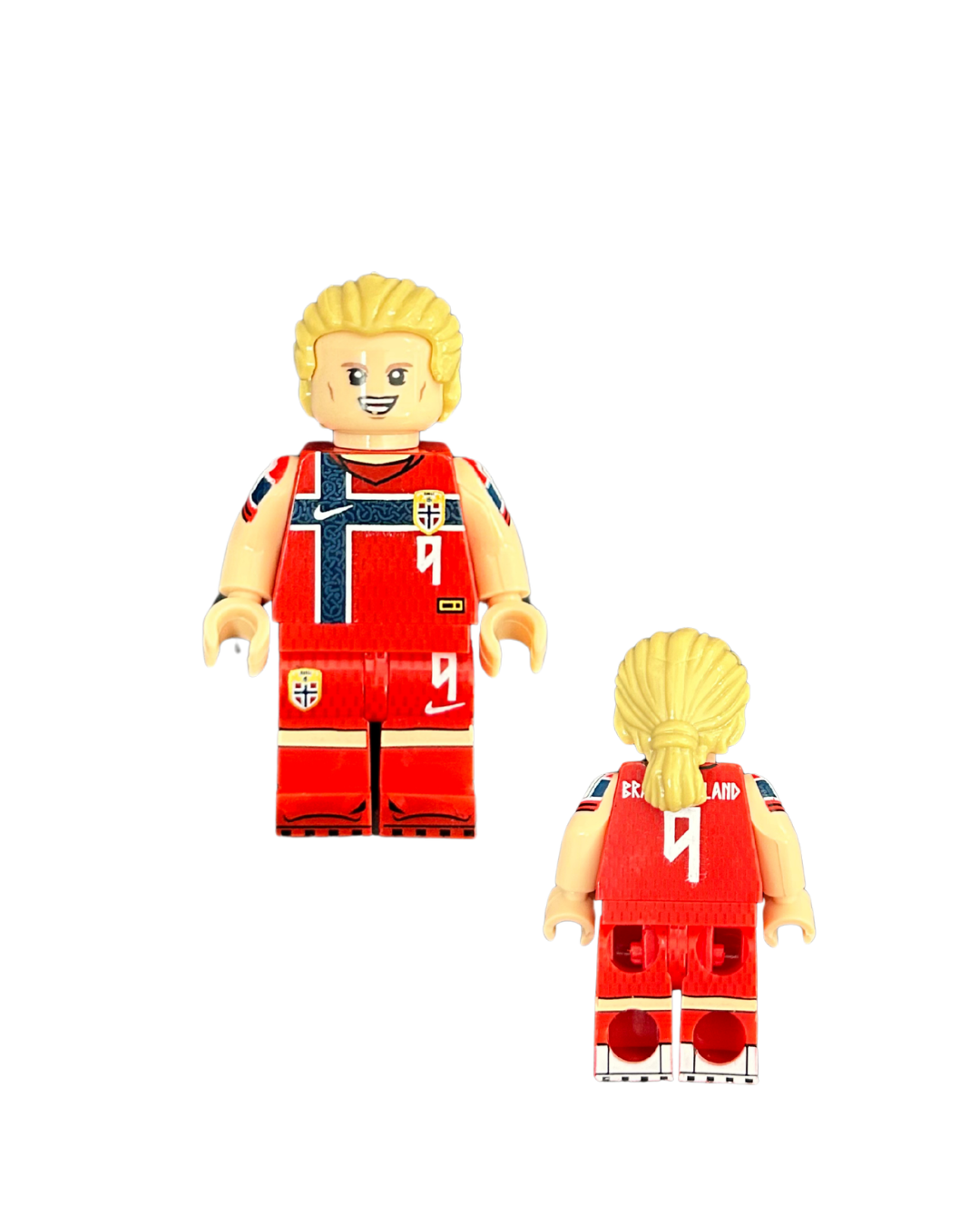 Lego style Soccer Player Figurines