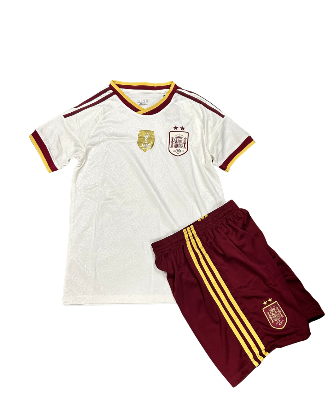 Spain 2 Star Youth Away Kit - The Art of Soccer Shop