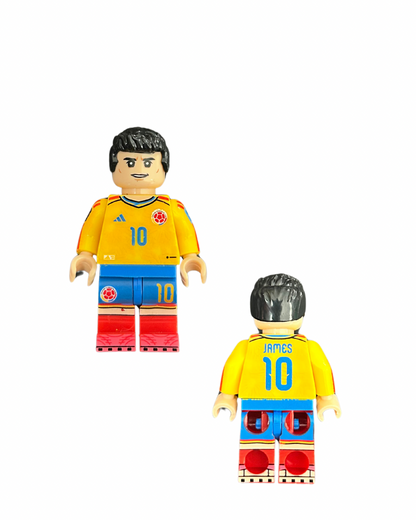 Lego style Soccer Player Figurines