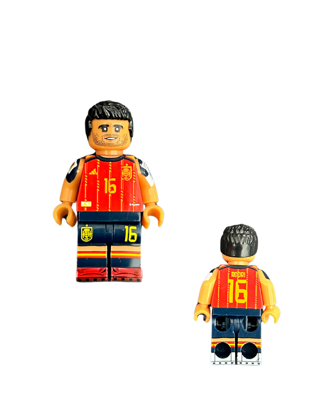 Lego style Soccer Player Figurines