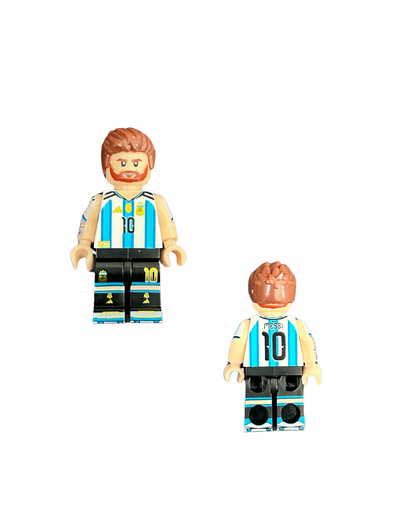 Lego style Soccer Player Figurines