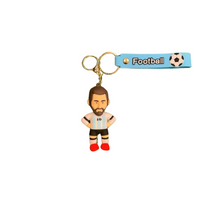 Load image into Gallery viewer, Soccer Player Figurine Keychain
