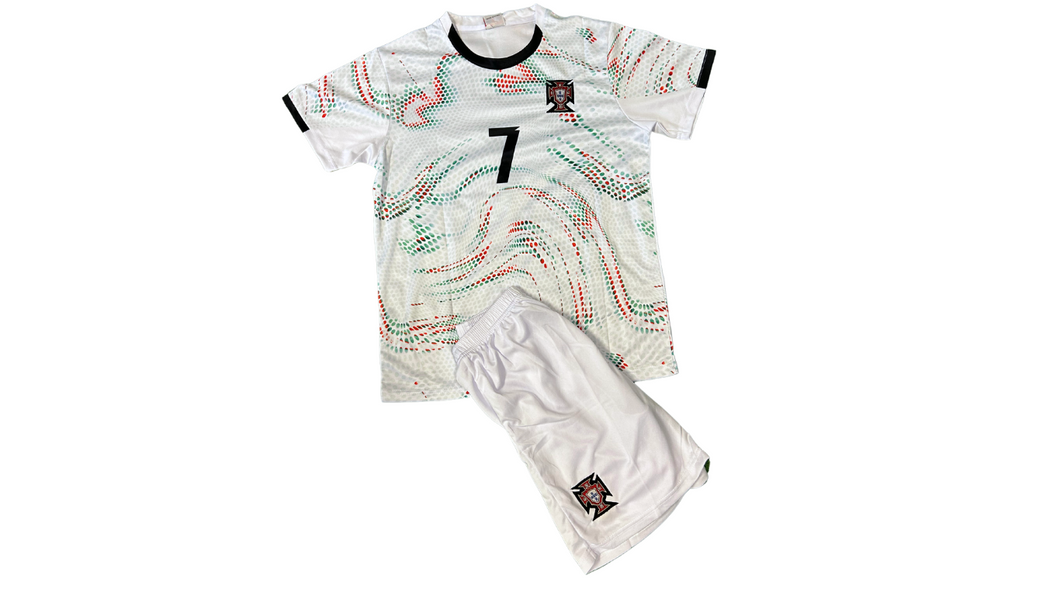 Portugal 2025 Youth Away Ronaldo Kit