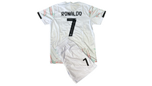 Load image into Gallery viewer, Portugal 2025 Youth Away Ronaldo Kit
