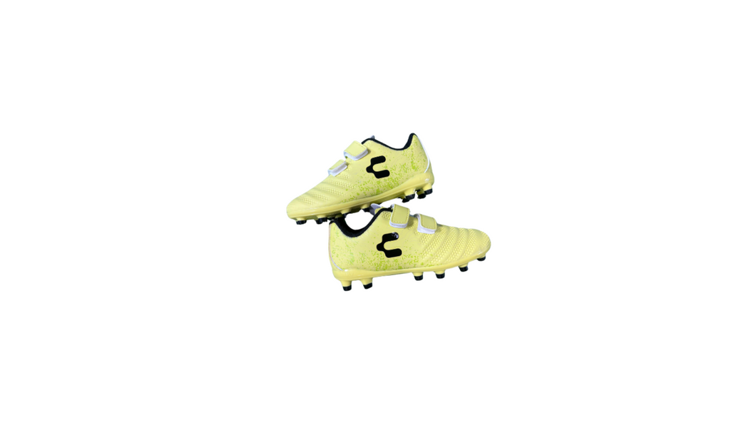 Charly Boys Hotcross Soccer Cleats FG( Lemon)