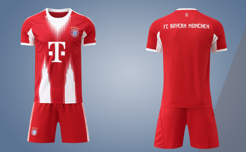 Bayern Munich 25/26 Youth Home Kit - The Art of Soccer Shop