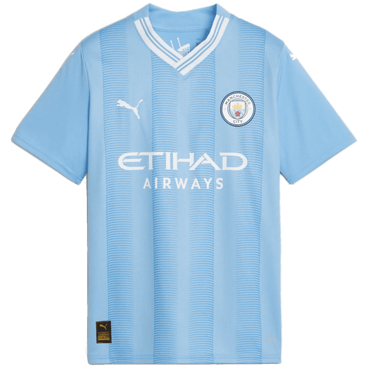 Puma Manchester City 2023-24 Youth Home Stadium Jersey - The Art of Soccer Shop