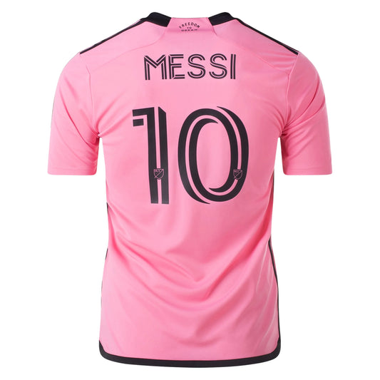 Men's Replica adidas Messi Inter Miami Home Jersey 2024 2XL LEFT - The Art of Soccer Shop