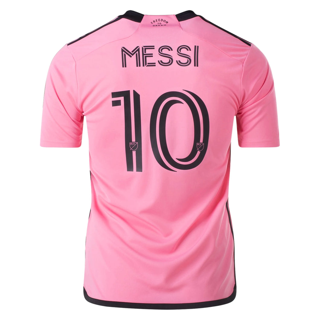 Men's Replica adidas Messi Inter Miami Home Jersey 2024