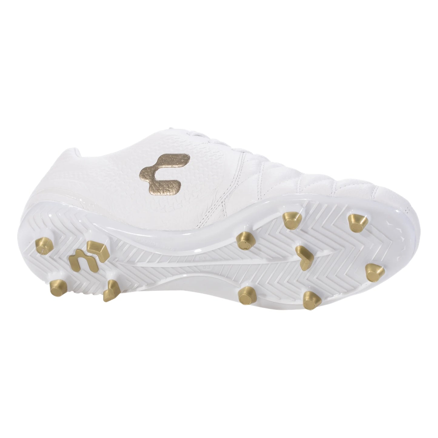 Charly Legendario 2.0 LT FG Firm Ground Soccer Cleat white/gold - The Art of Soccer Shop