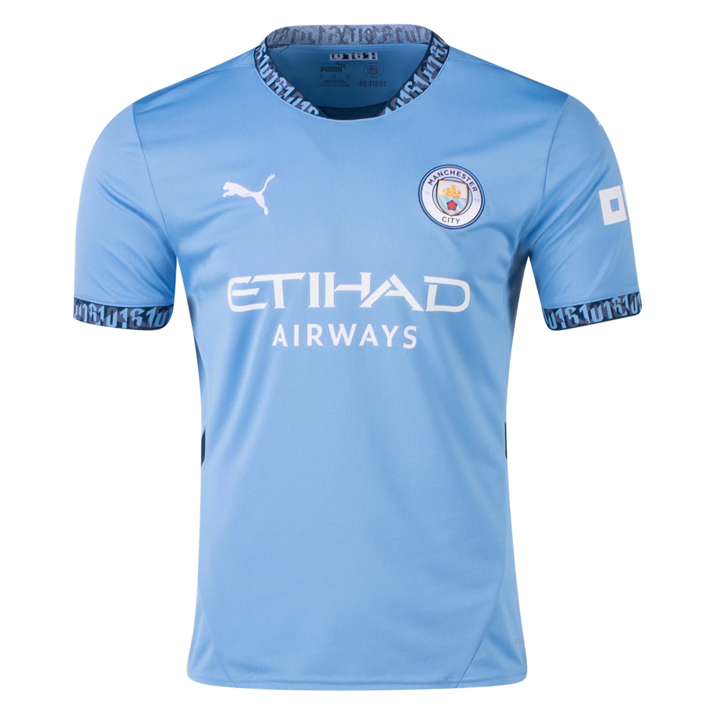 Men's Replica Puma Manchester City Home Jersey 24/25 - The Art of Soccer Shop