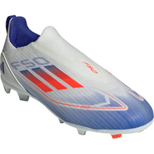 Load image into Gallery viewer, adidas F50 League Laceless FG/MG Junior Firm Ground Soccer Cleat
