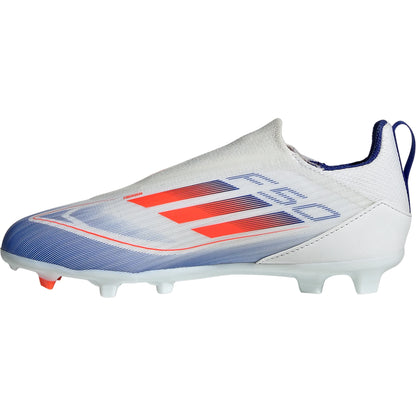 adidas F50 League Laceless FG/MG Junior Firm Ground Soccer Cleat - The Art of Soccer Shop