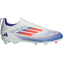 Load image into Gallery viewer, adidas F50 League Laceless FG/MG Junior Firm Ground Soccer Cleat
