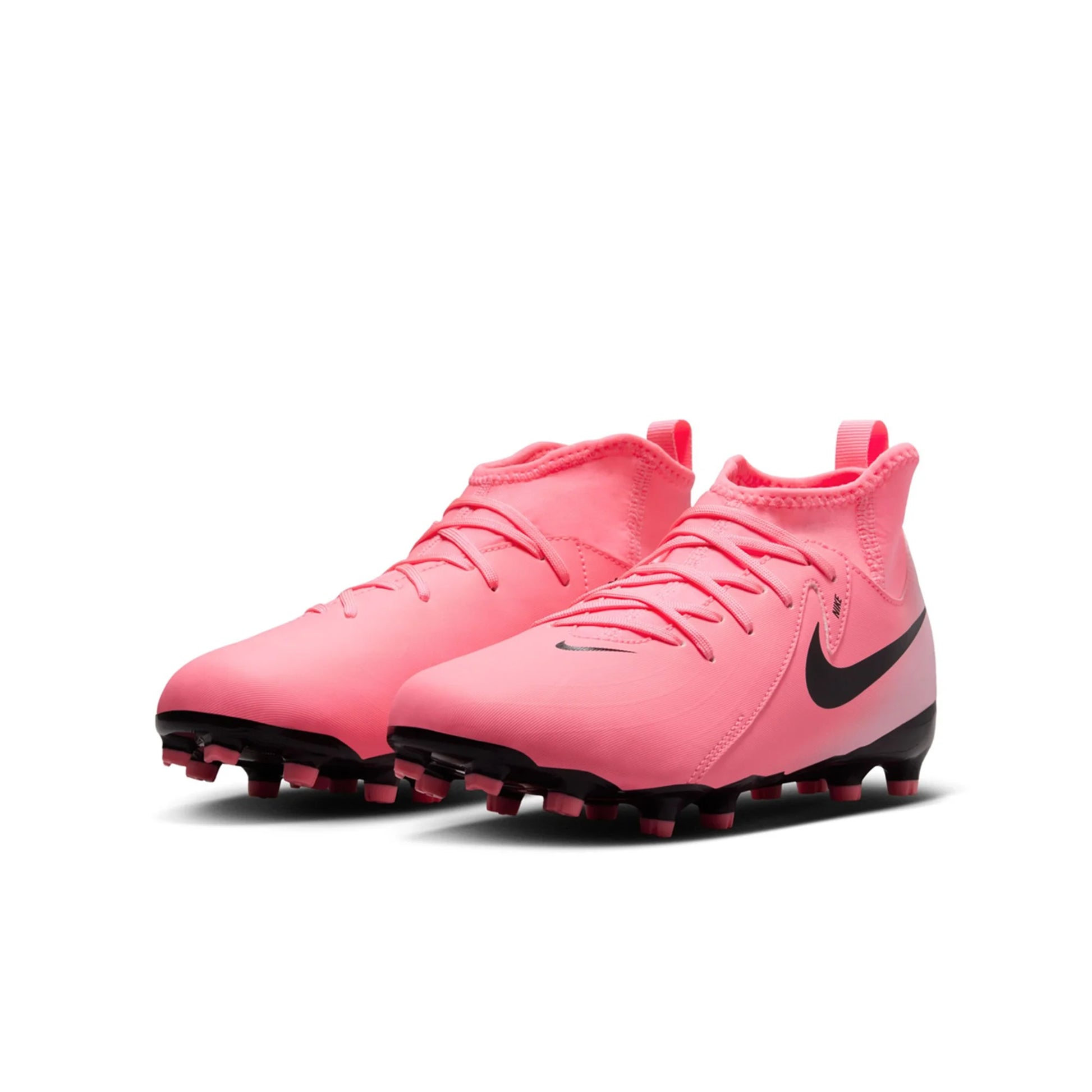Nike Junior Phantom Luna II Academy FG/MG Soccer Cleat Sunset Pulse/Black - The Art of Soccer Shop
