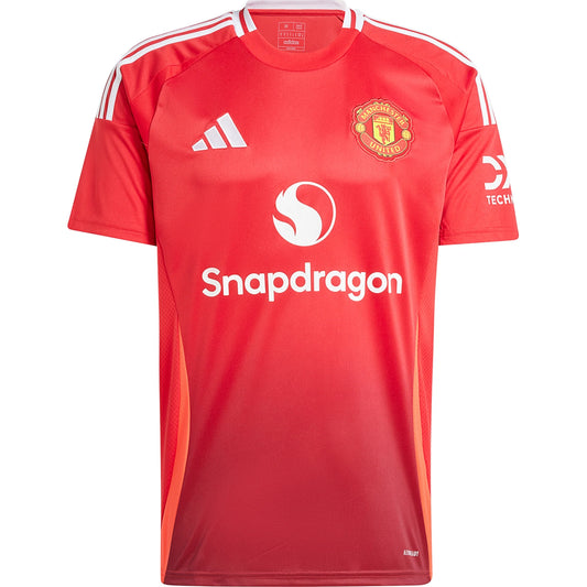 Men's Replica adidas Manchester United Home Jersey 24/25 (SIZE SMALL) - The Art of Soccer Shop