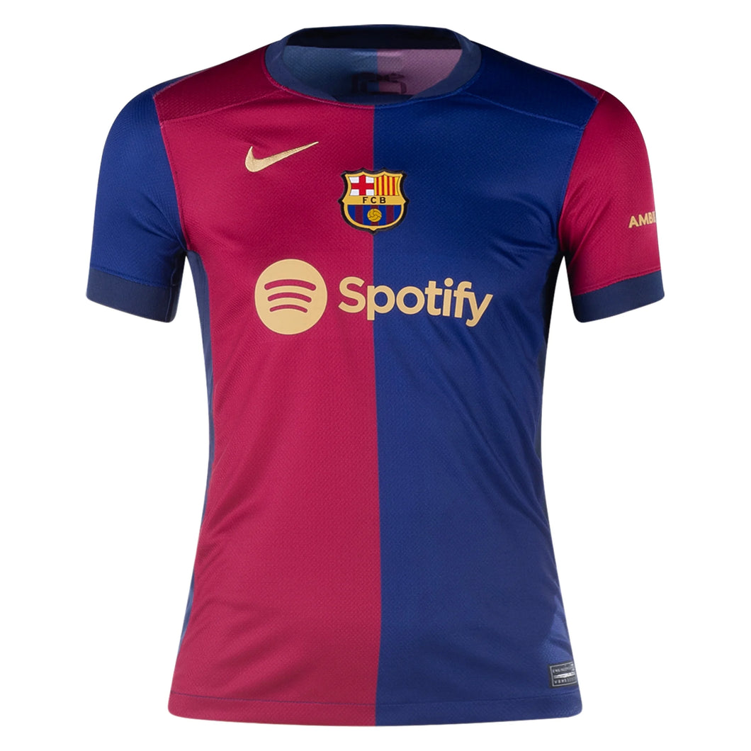 Kid's Replica Nike Barcelona Home Jersey 24/25