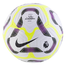 Load image into Gallery viewer, Nike Premier League Academy Soccer Ball 24/25 - White/Bold Berry
