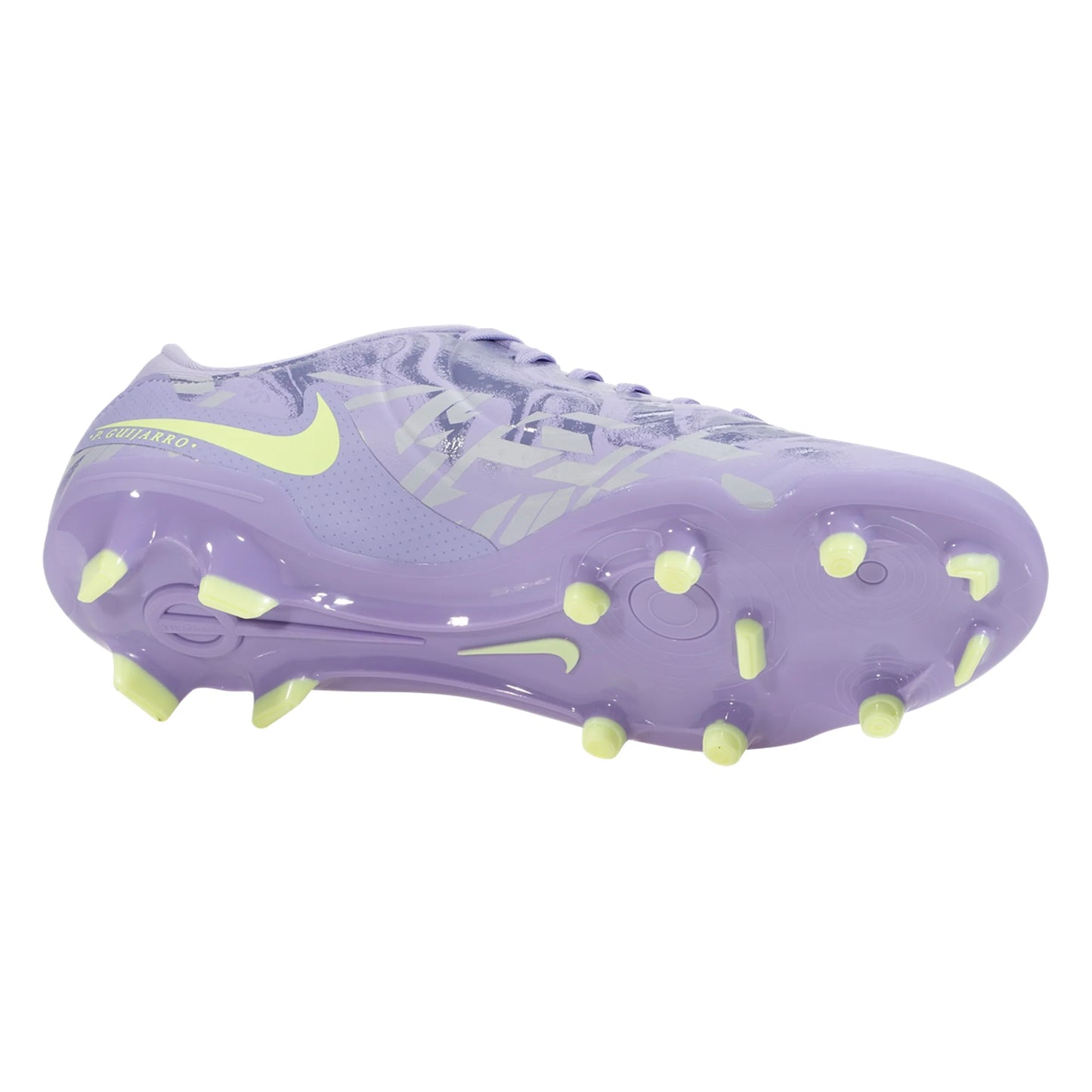 Nike Tiempo Legend 10 Academy FG/MG Soccer Cleat Purple Agate/Barely Volt Size 8.5 - The Art of Soccer Shop