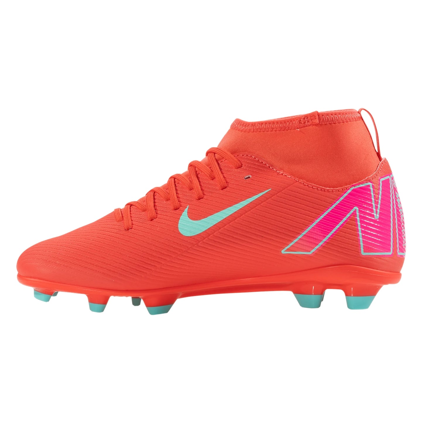 Nike Junior Zoom Mercurial Superfly 10 Club FG/MG Soccer Cleat Red - The Art of Soccer Shop
