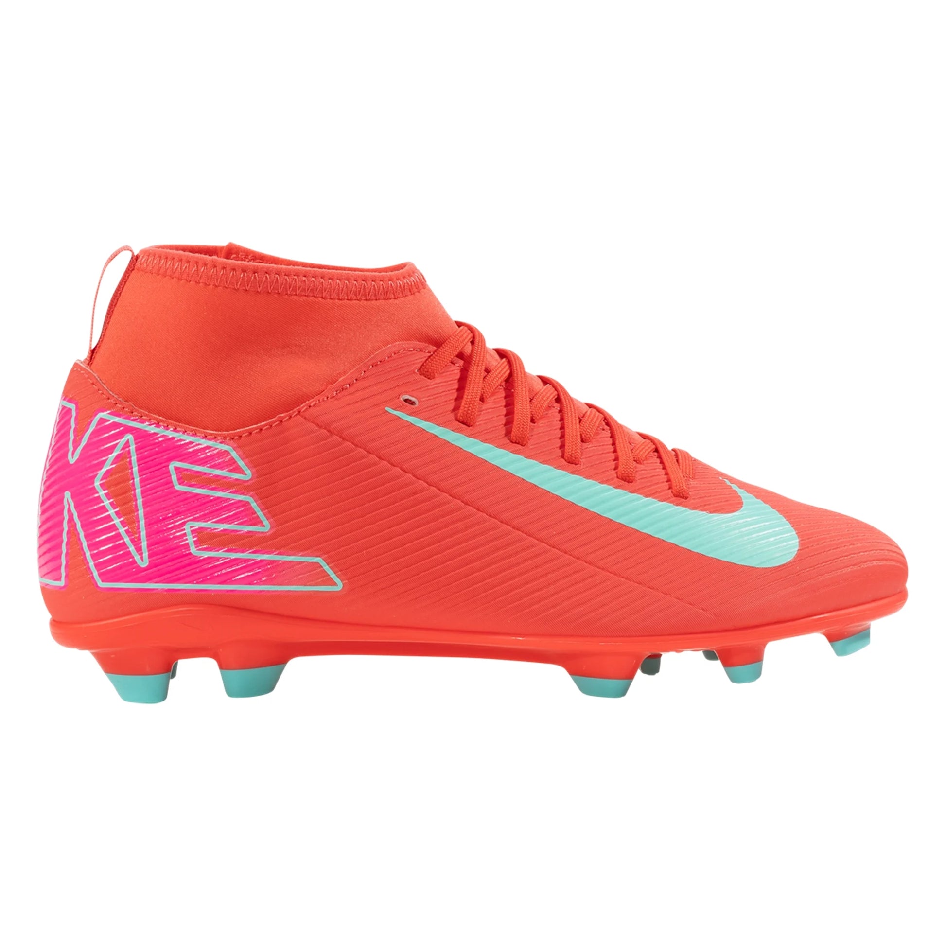 Nike Junior Zoom Mercurial Superfly 10 Club FG/MG Soccer Cleat Red - The Art of Soccer Shop