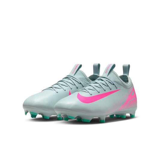 Nike Junior Zoom Mercurial Vapor 16 Academy FG/MG Soccer Cleat Ocean Cube/Pink Blast - The Art of Soccer Shop