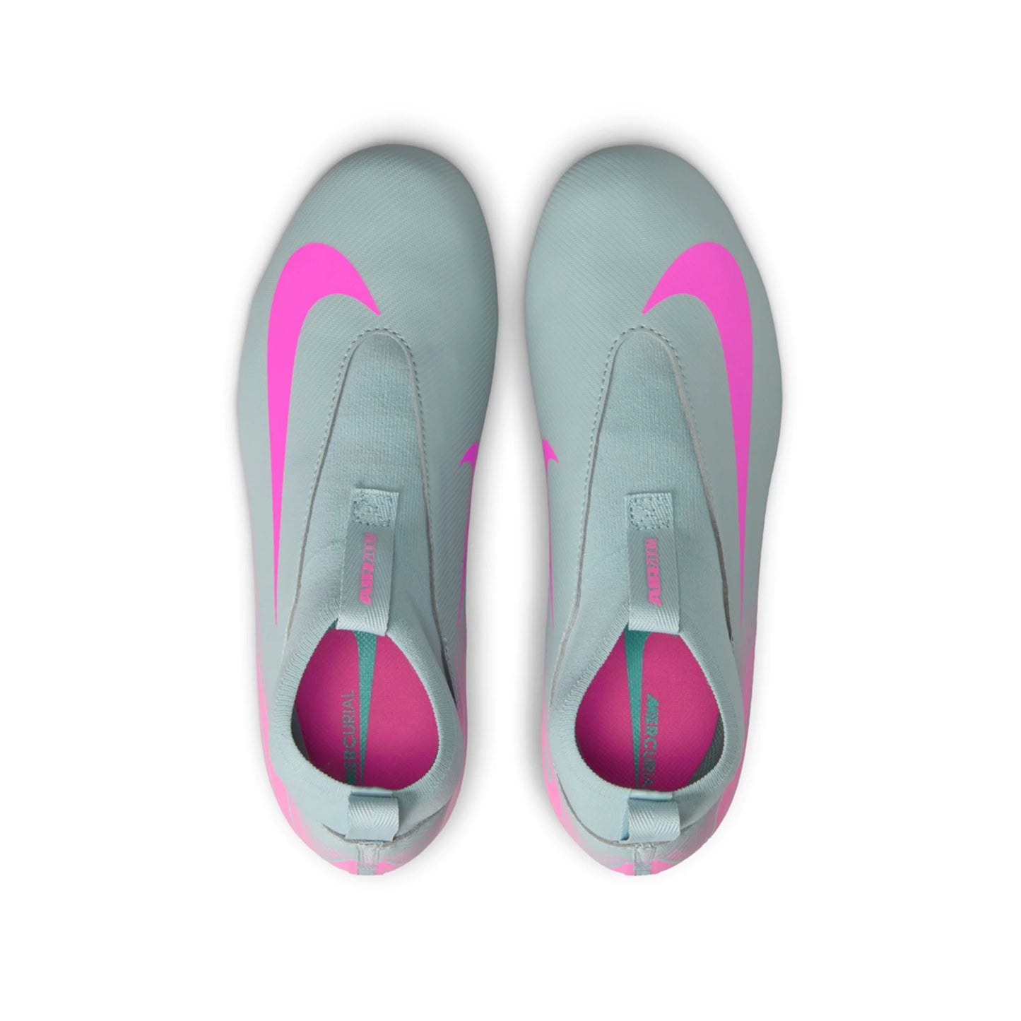 Nike Junior Zoom Superfly 10 Academy FG/MG Soccer Cleat Ocean Cube/Pink Blast - The Art of Soccer Shop