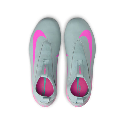 Nike Junior Zoom Superfly 10 Academy FG/MG Soccer Cleat Ocean Cube/Pink Blast - The Art of Soccer Shop