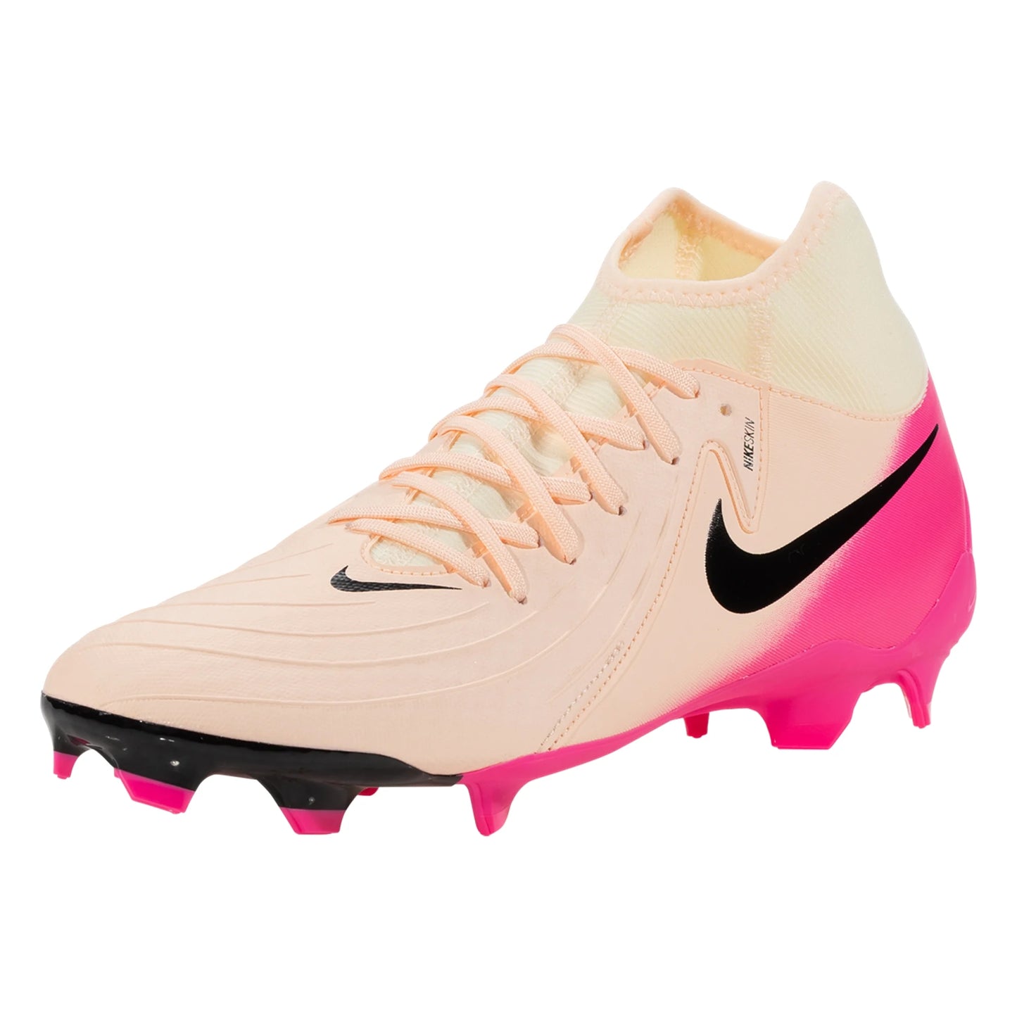Nike Phantom Luna II Academy FG/MG Soccer Cleat Crimson Tint/Black/Pink Blast - The Art of Soccer Shop