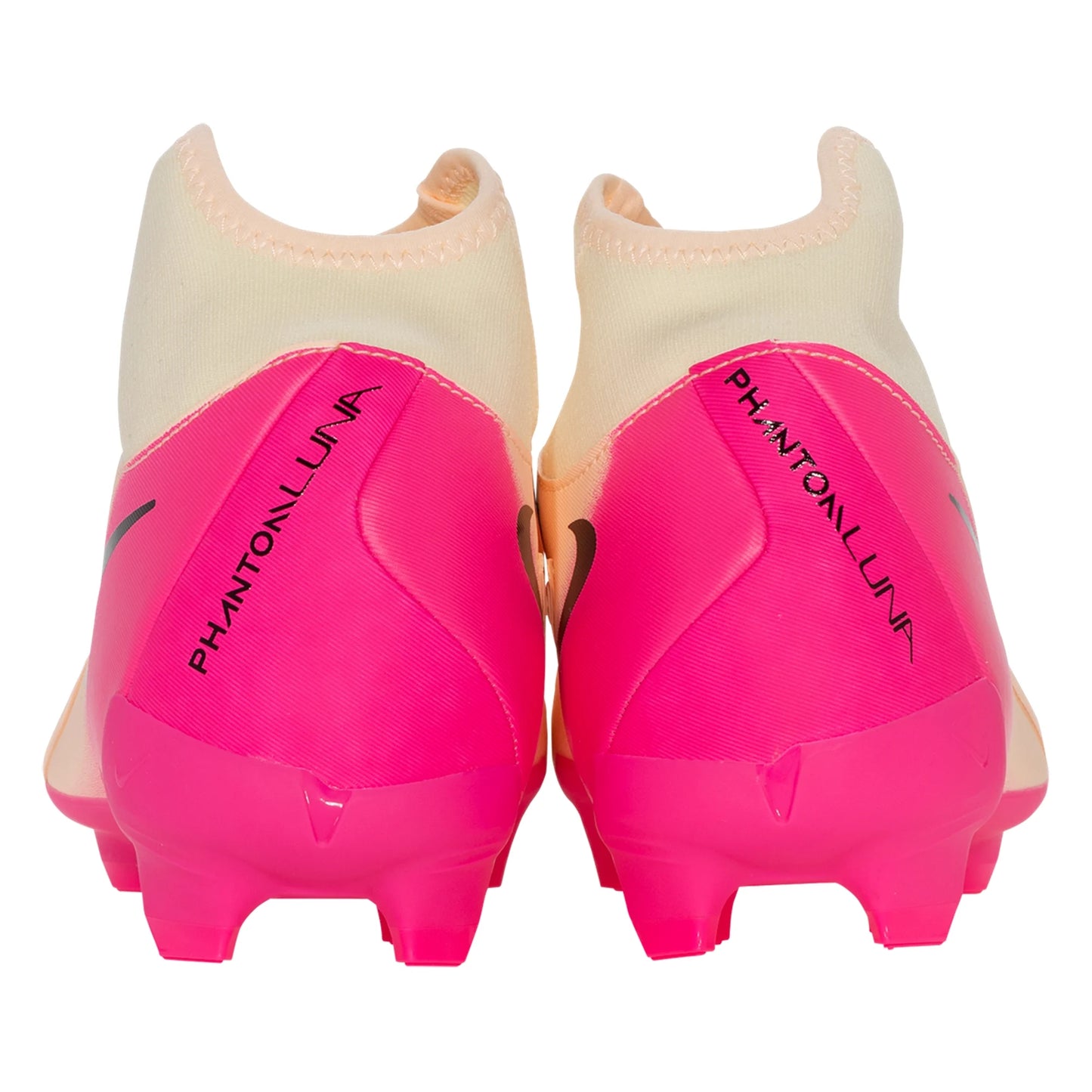 Nike Phantom Luna II Academy FG/MG Soccer Cleat Crimson Tint/Black/Pink Blast - The Art of Soccer Shop