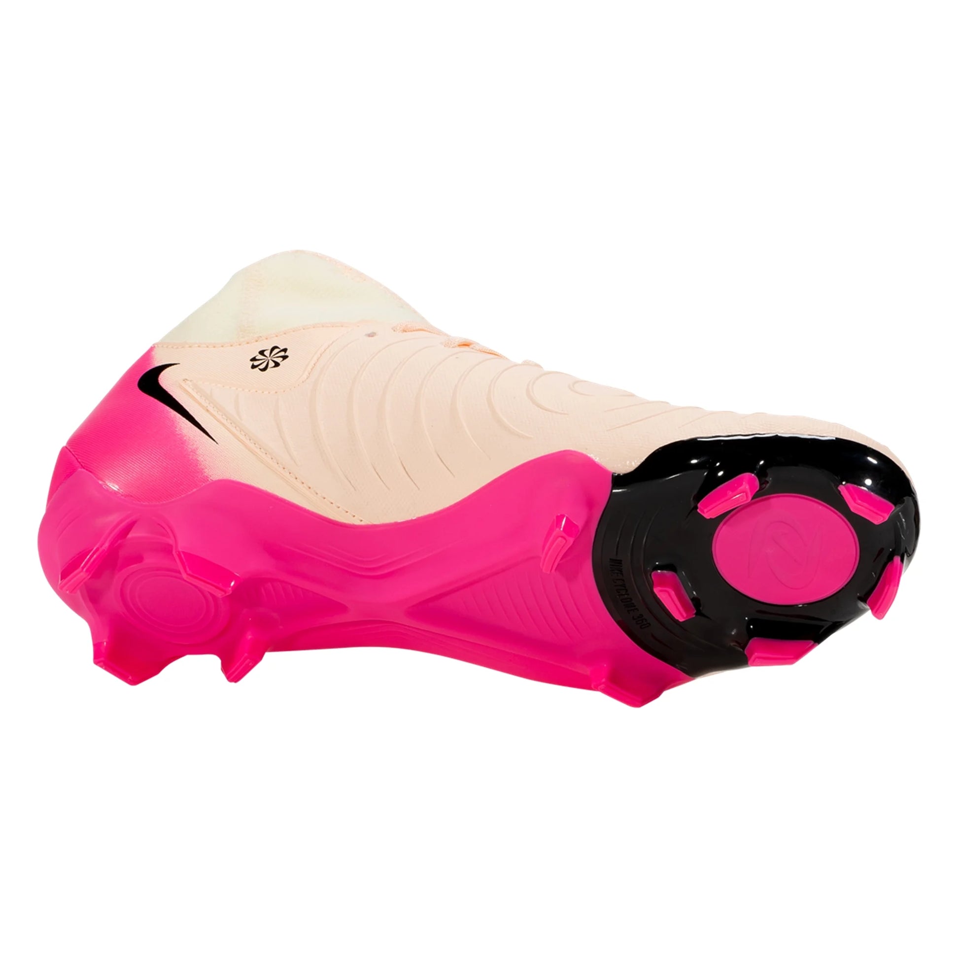 Nike Phantom Luna II Academy FG/MG Soccer Cleat Crimson Tint/Black/Pink Blast - The Art of Soccer Shop