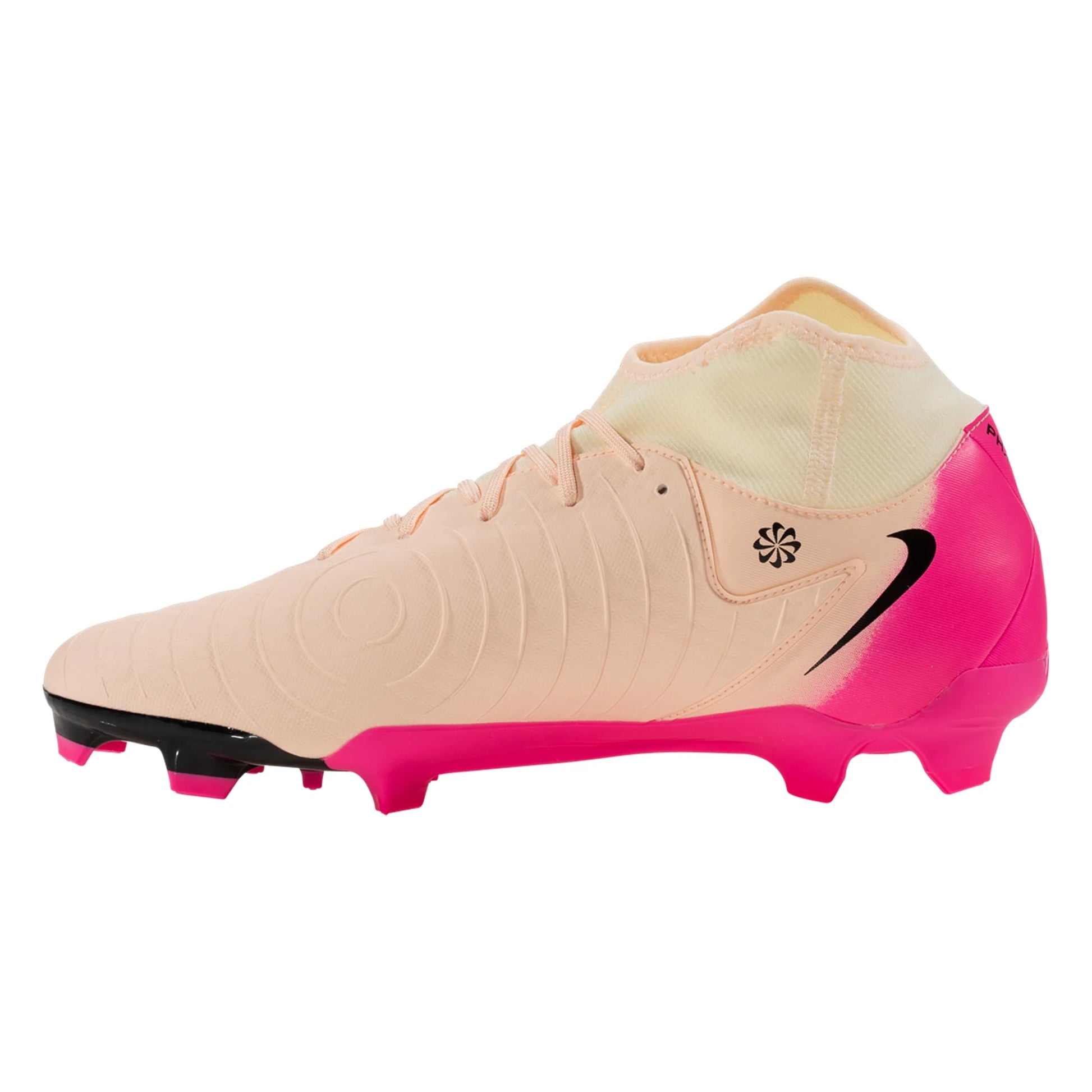 Nike Phantom Luna II Academy FG/MG Soccer Cleat Crimson Tint/Black/Pink Blast - The Art of Soccer Shop