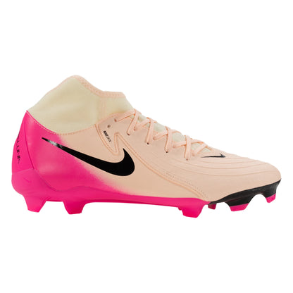 Nike Phantom Luna II Academy FG/MG Soccer Cleat Crimson Tint/Black/Pink Blast - The Art of Soccer Shop