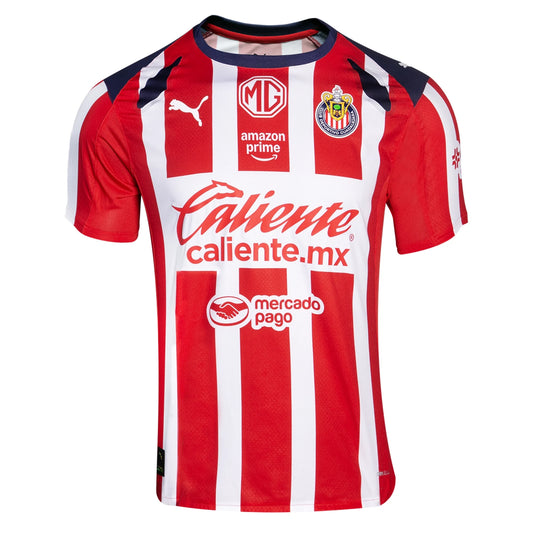 Men's Replica Puma Chivas Home Jersey 25/26 - The Art of Soccer Shop