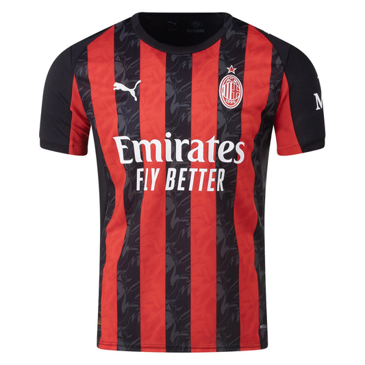 Men's Replica Puma AC Milan Home Jersey 25/26 - The Art of Soccer Shop