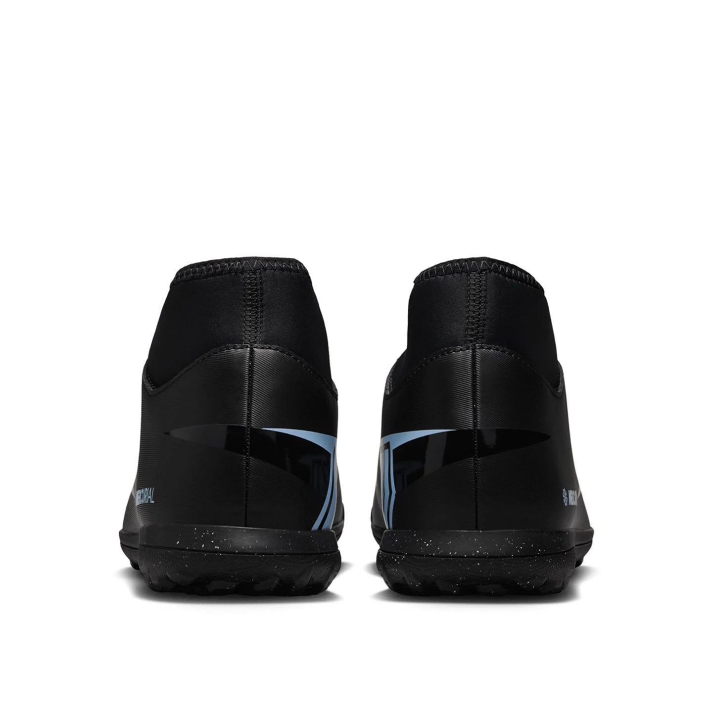 Nike Zoom Mercurial Superfly 10 Club TF Turf Soccer Cleat Black/Ice Blue