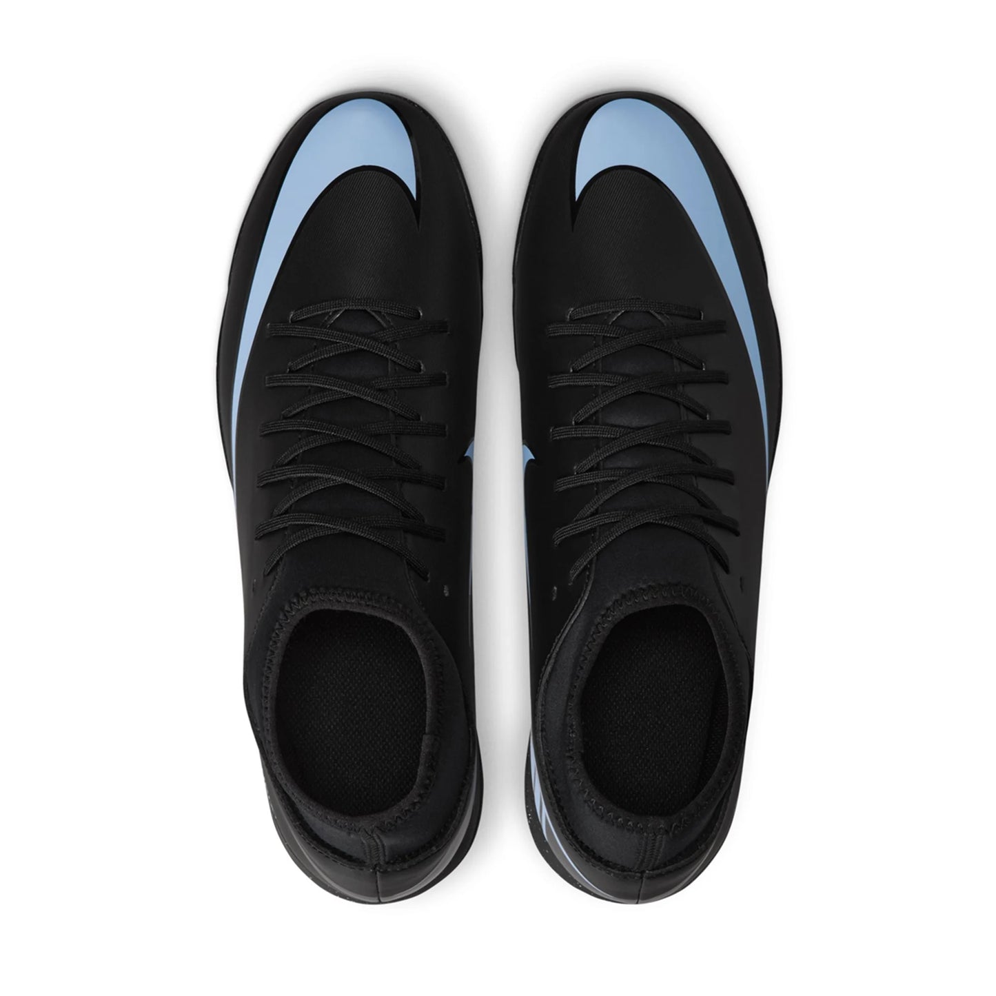 Nike Zoom Mercurial Superfly 10 Club TF Turf Soccer Cleat Black/Ice Blue