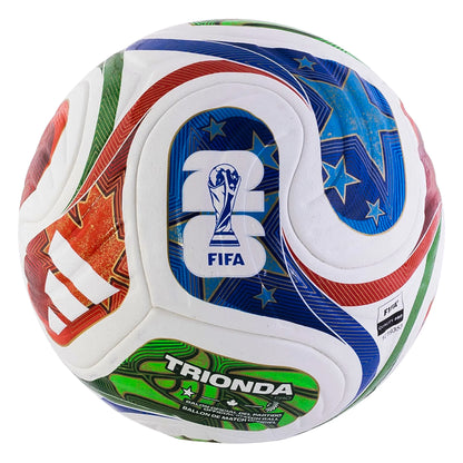 adidas FIFA World Cup 2026™ Trionda Pro Official Match Soccer Ball - White/Blue/Red/Green - The Art of Soccer Shop