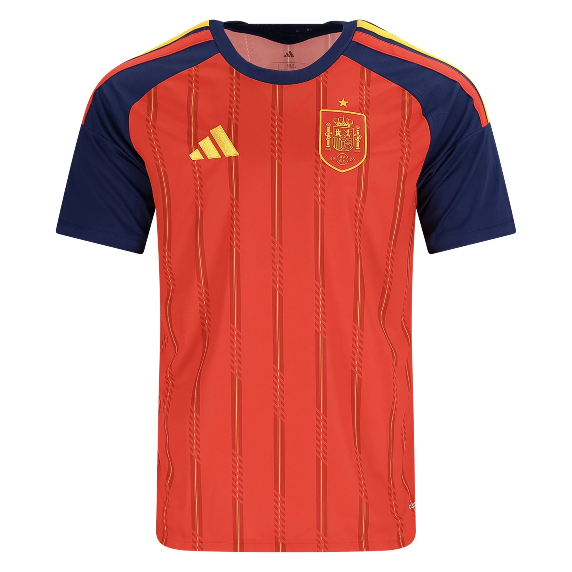 Men's Replica adidas Spain Home Jersey 2026 - The Art of Soccer Shop