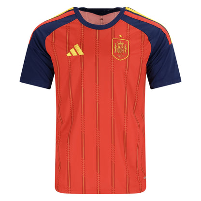 Men's Replica adidas Spain Home Jersey 2026 - The Art of Soccer Shop
