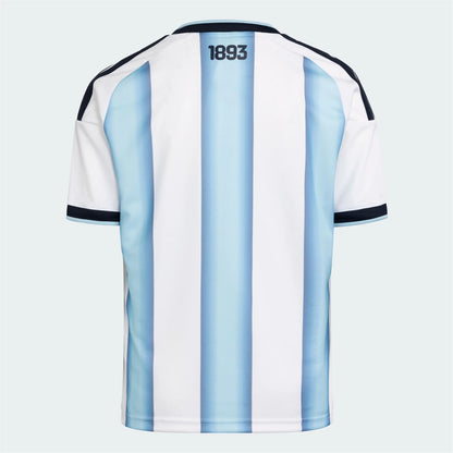 Kid's Replica adidas Argentina Home Jersey 2026 - The Art of Soccer Shop