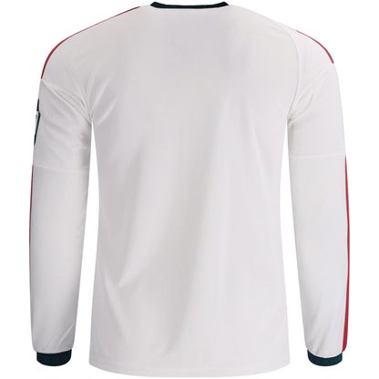 Men's Replica adidas Real Madrid Long Sleeve Home Jersey 26/27