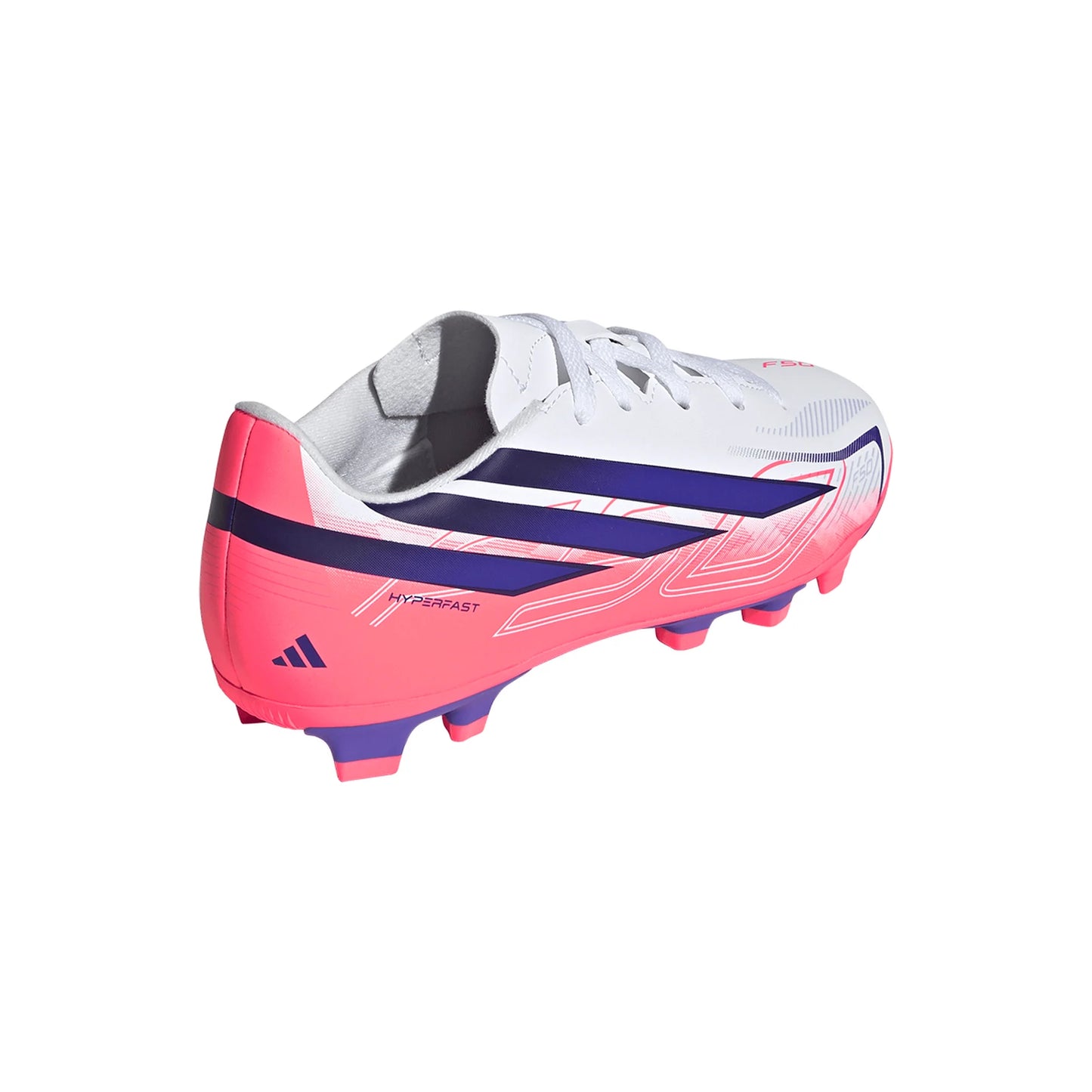 adidas F50 Hyperfast Club FG/MG Junior Firm Ground Soccer Cleat