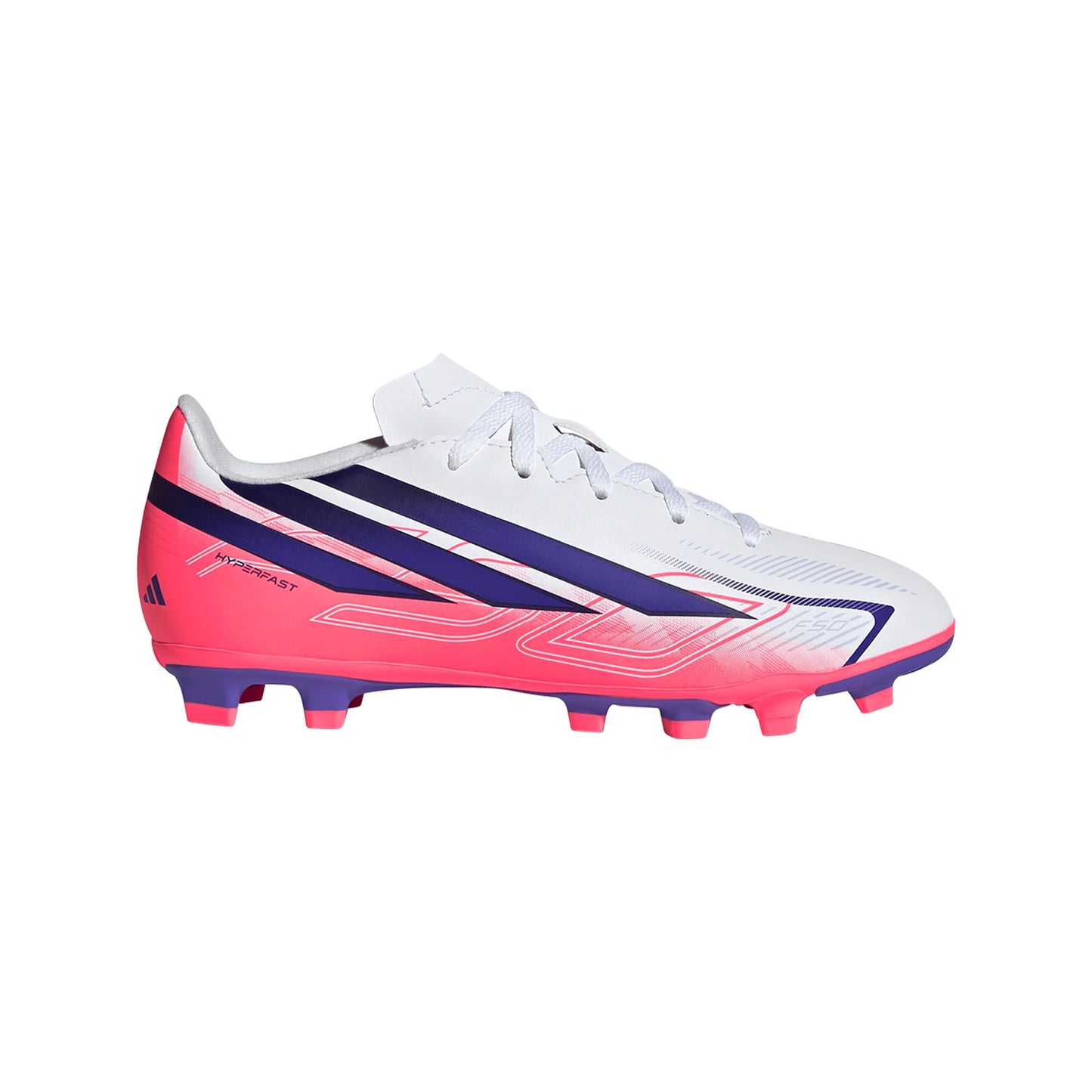 adidas F50 Hyperfast Club FG/MG Junior Firm Ground Soccer Cleat