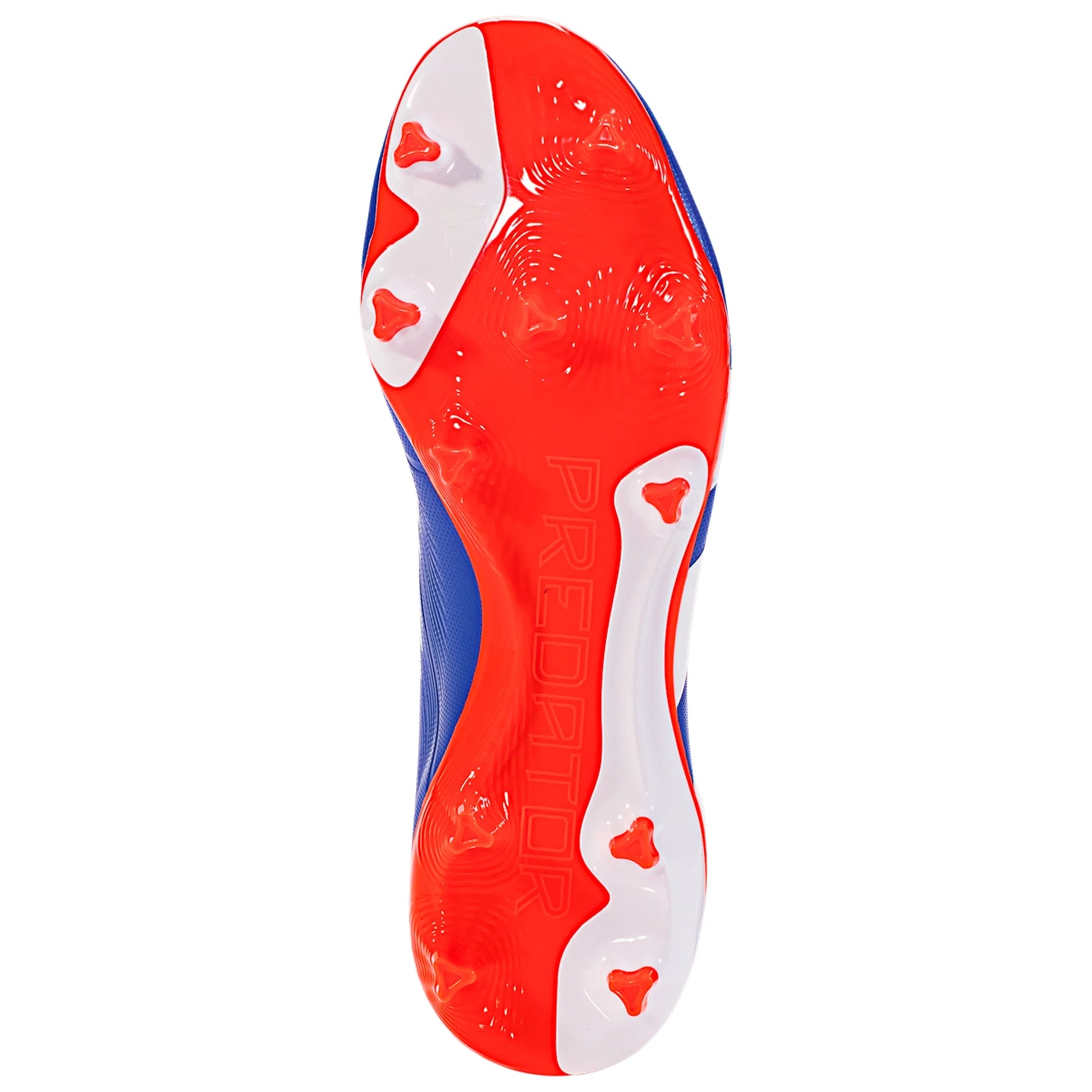 adidas Predator League Low FG Junior Firm Ground Soccer Cleat Lucid Blue/White/Solar Red - The Art of Soccer Shop